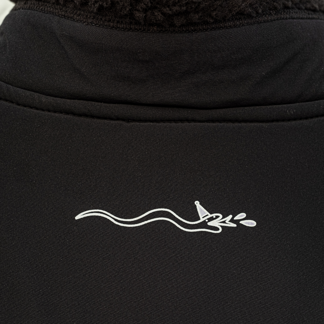 Church of Weed Sleeveless Sherpa Jacket