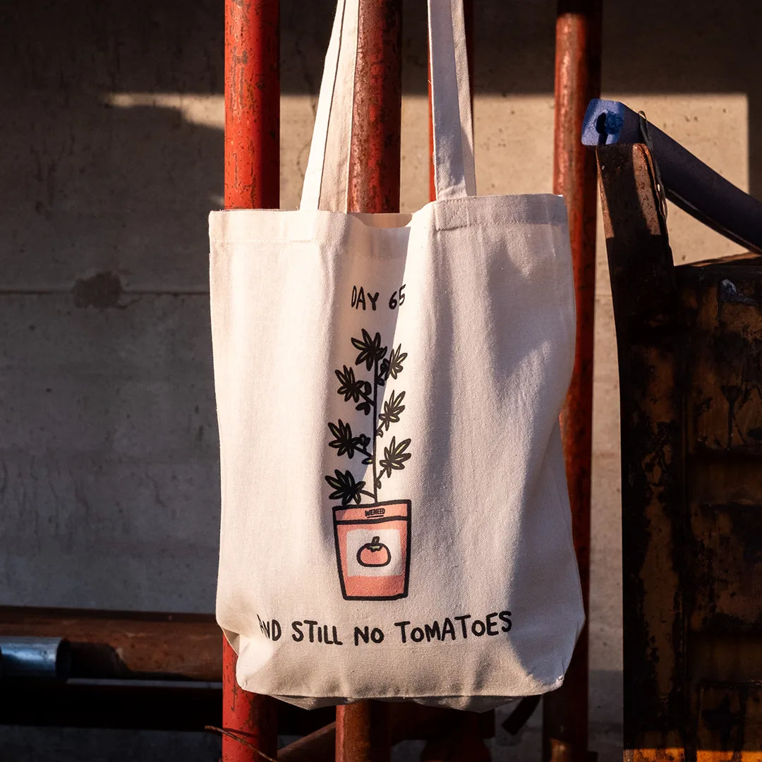 Still No Tomatoes Tote Bag