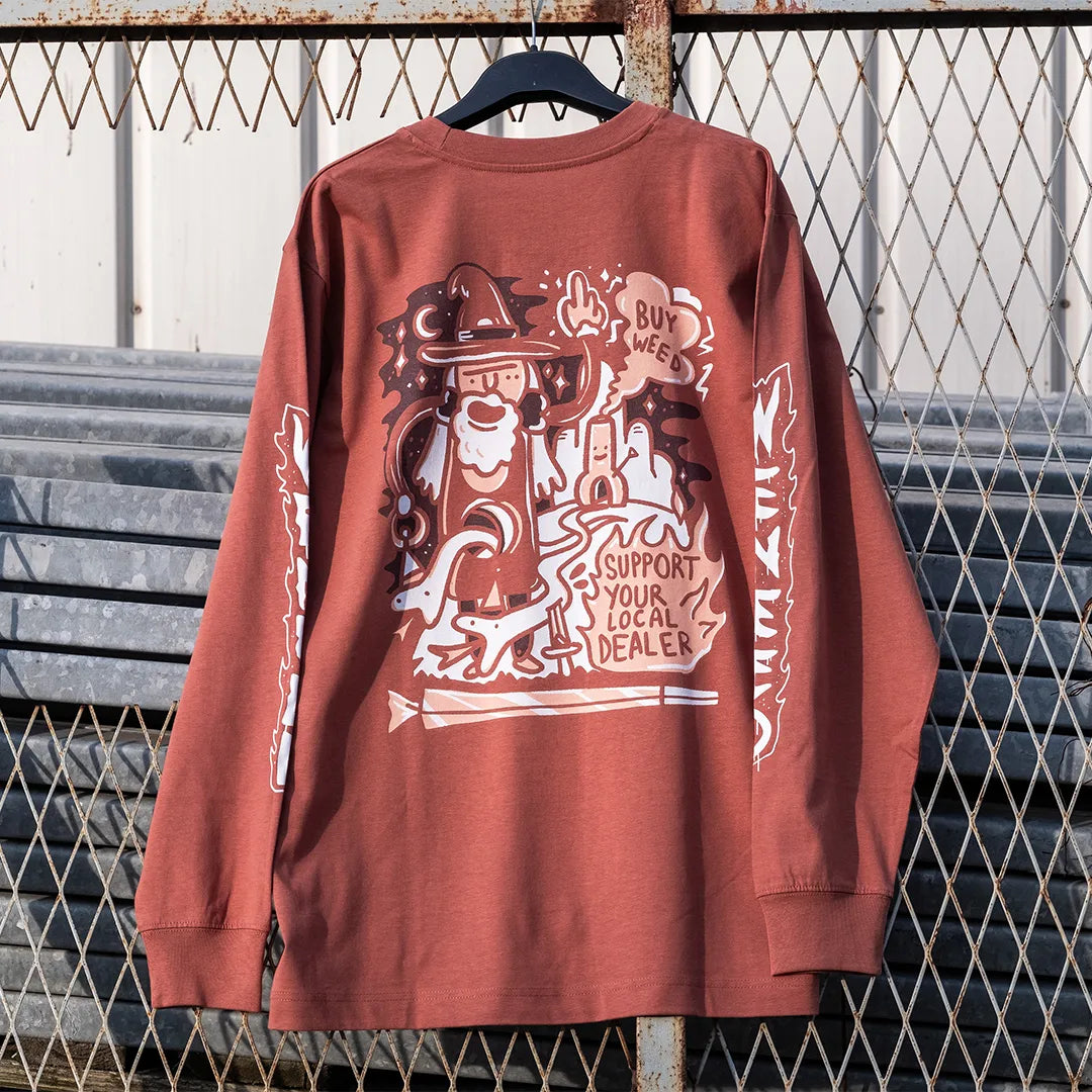 The Cult of Shatto Monochrome Long Sleeve Shirt