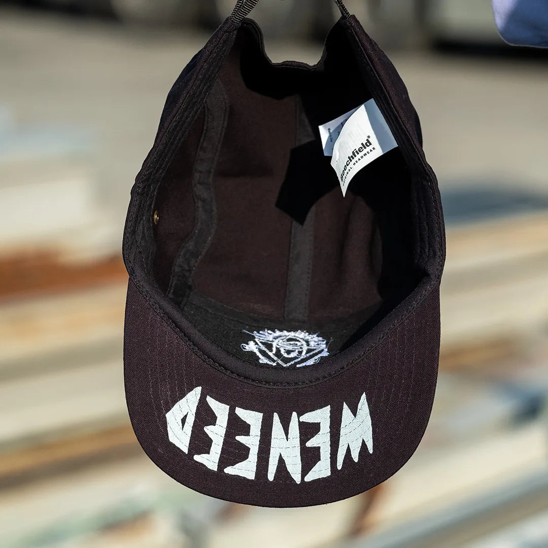 Five Panel Cap Black