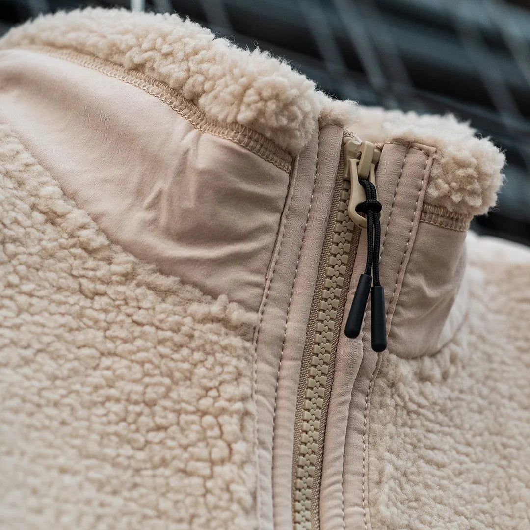 Bummo's Sleeveless Sherpa Jacket